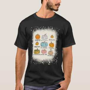 Pumpkin Types And Varieties Cute Pumpkin Gift For T-Shirt