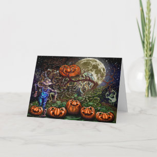 Pumpkin Vines Card