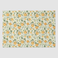 Pumpkin Vines (Cornsilk) – Tissue Paper