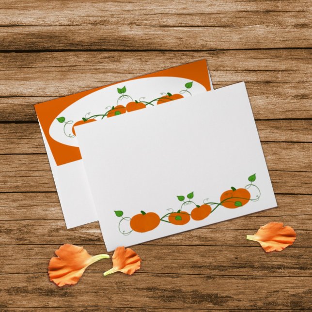 Pumpkin Vines Floral Envelope (Creator Uploaded)