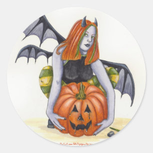 Pumpkin Watcher Sticker