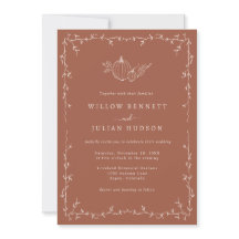 Pumpkin Wedding Invitation
