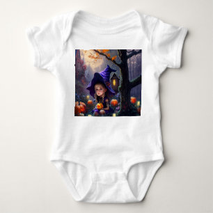 pumpkin/whimsical/Halloween/cartoon Baby Bodysuit