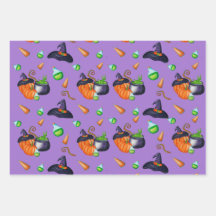 Pumpkin witch hat candy Design Perfect Halloween