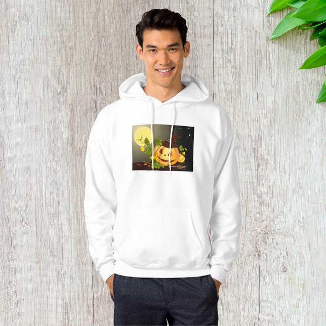 Pumpkin Witch Mens Hoodie (Creator Uploaded)