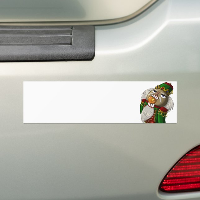 PumpkinCracker Bumper Sticker (On Car)