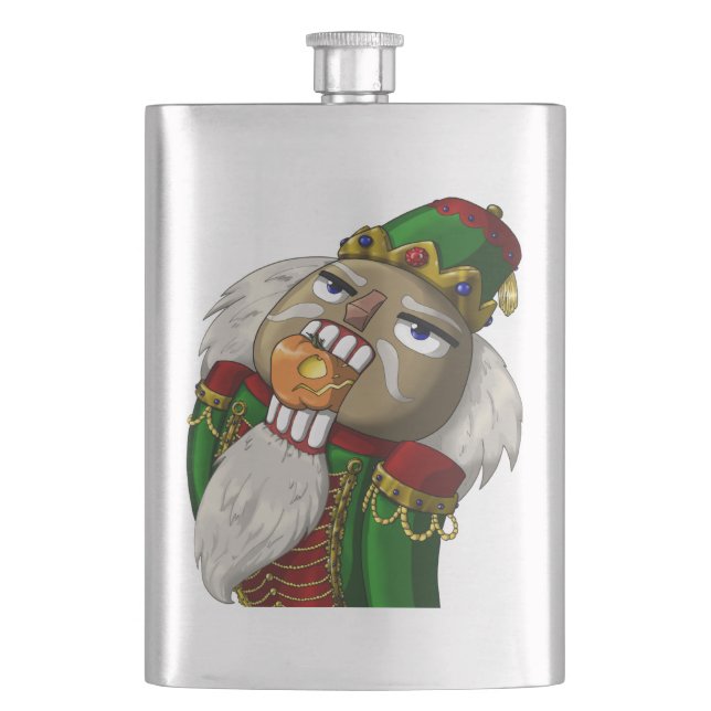 PumpkinCracker Hip Flask (Front)