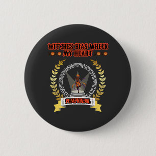 Pumpkinidol Halloween Stage Witches Bias Spooky 6 Cm Round Badge