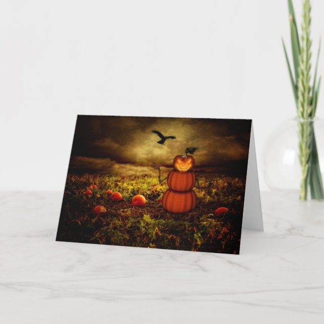 Pumpkinman Card (Front)