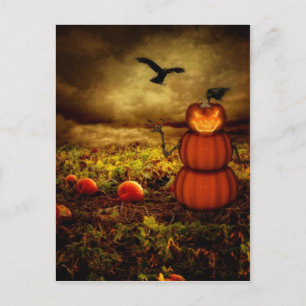 Pumpkinman Postcard