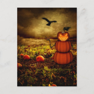 Pumpkinman Postcard