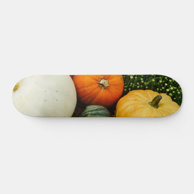 Pumpkins And Gourds Skateboard (Horz)