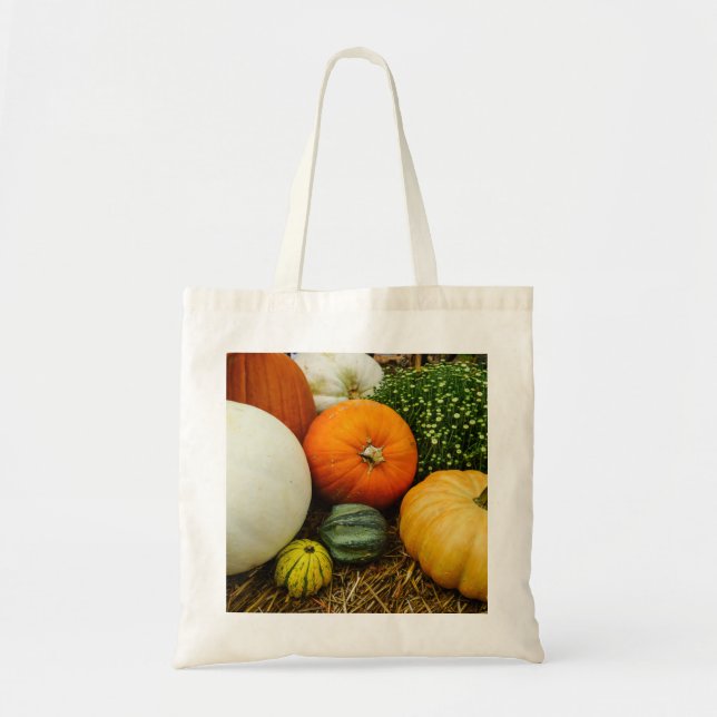 Pumpkins And Gourds Tote Bag (Front)