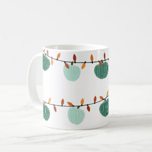 Pumpkins and Lights Coffee Mug
