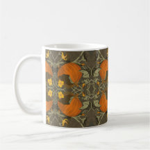Pumpkins and Vines Lovely Fall Mug