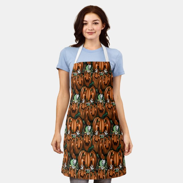 Pumpkins Apron (Worn)