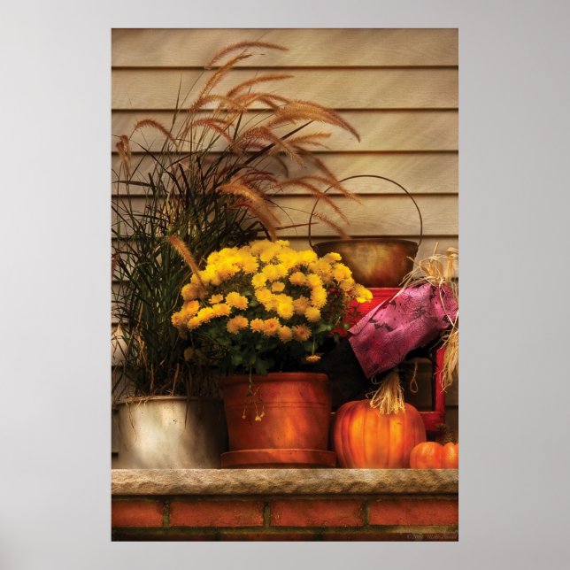 Pumpkins - Autumn Still Life II Poster (Front)