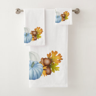 Pumpkins Bath Towel Set