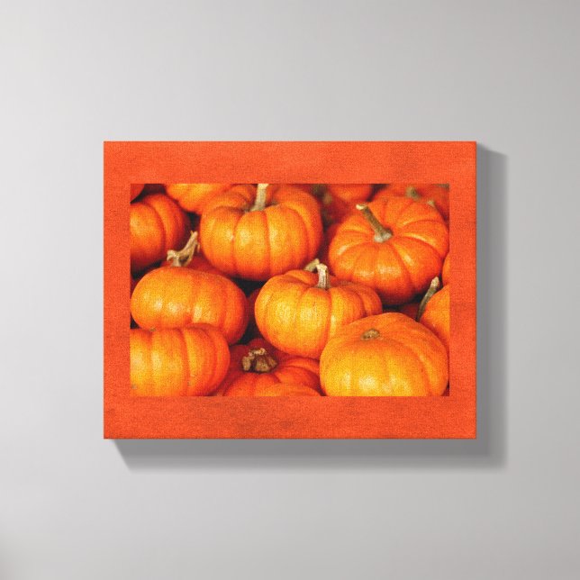 Pumpkins Canvas Print (Front)
