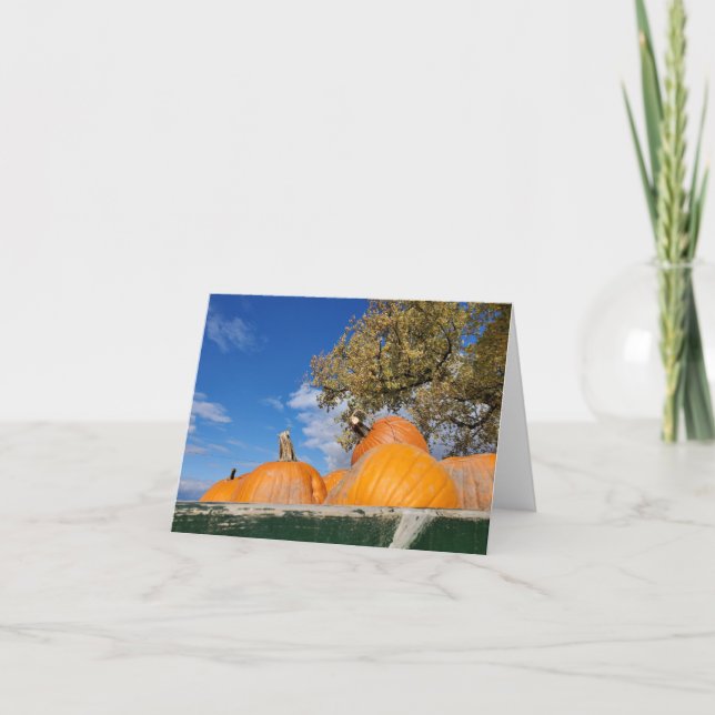 Pumpkins Card (Front)