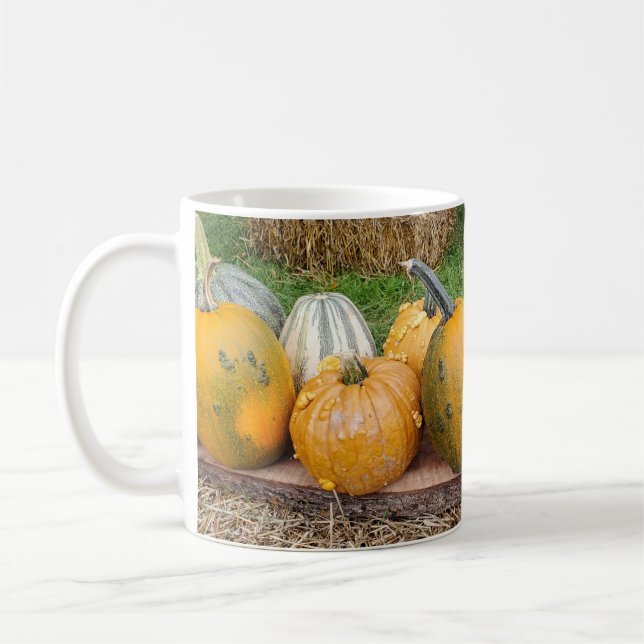 Pumpkins Coffee Mug (Left)