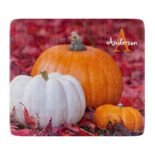 Pumpkins Cutting Board
