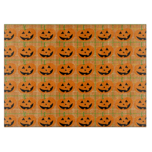 Pumpkins Cutting Board (Front)