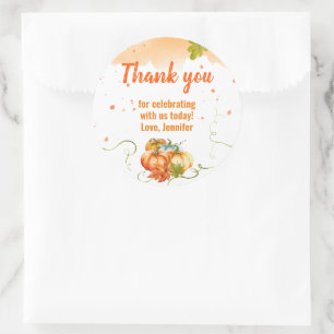 Pumpkins Fall Harvest Gift Tag