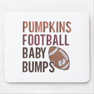 Pumpkins Footll Mouse Pad