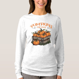 Pumpkins For Free - Autumn Lovers T-Shirt