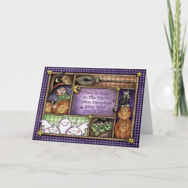 Pumpkins Glow - Greeting Card (Front)