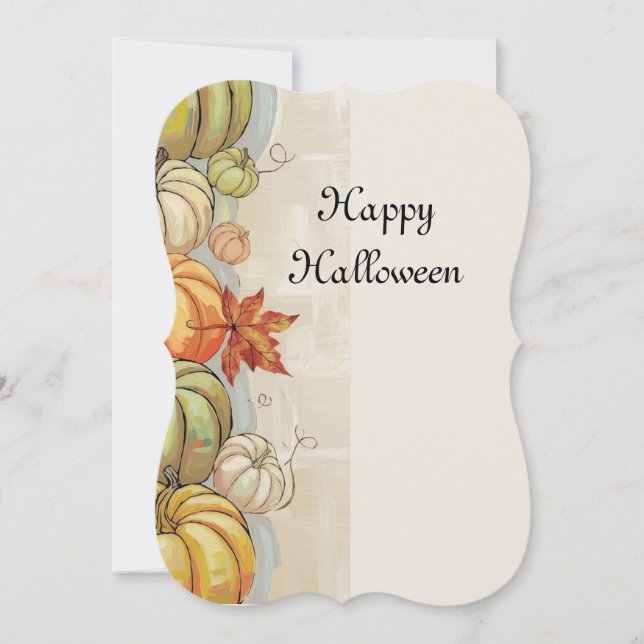 Pumpkins Invitation (Front)