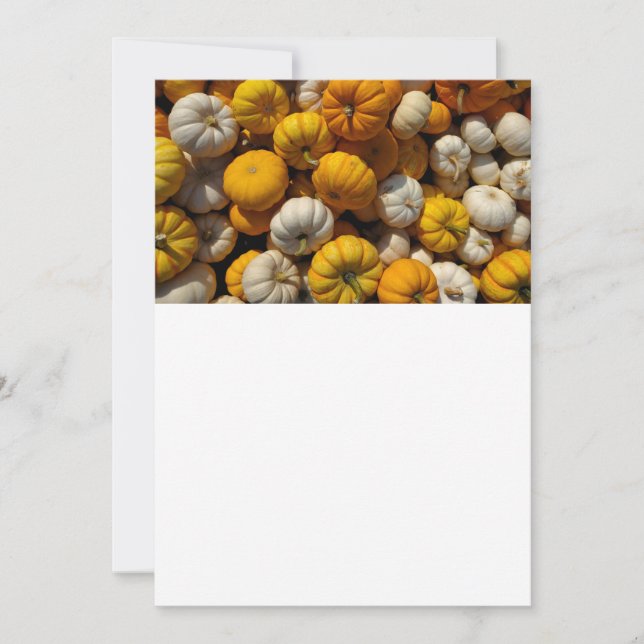 Pumpkins Invitation (Front)