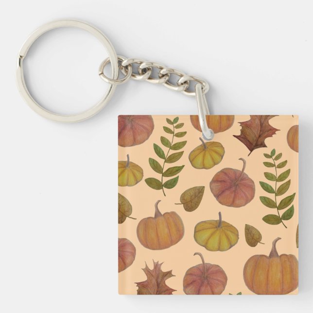 Pumpkins  key ring (Front)