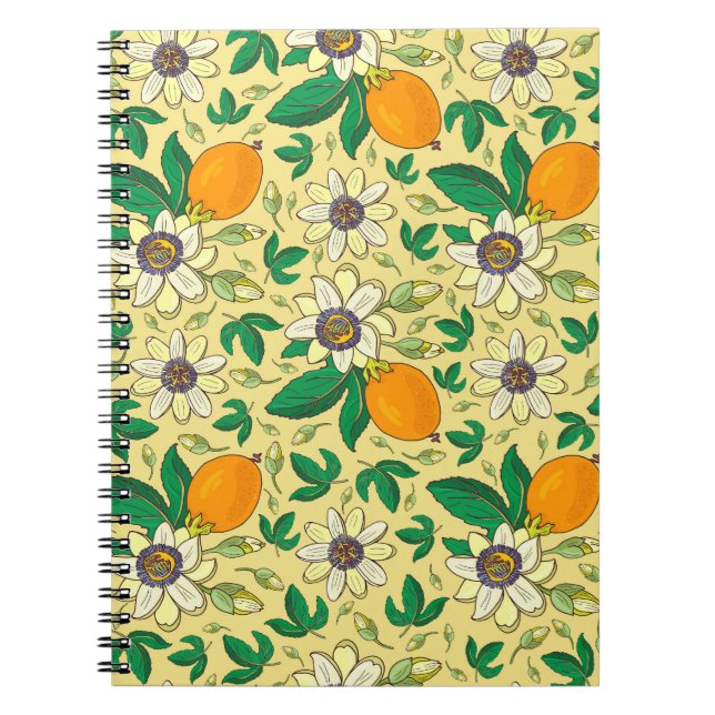 Pumpkins & Leaves: Autumn Harvest Notebook (Front)