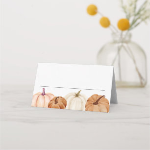 Pumpkins Name Place Cards
