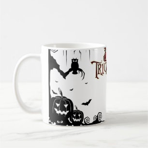 Pumpkins owls halloween coffee mug