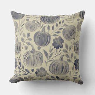 Pumpkins pattern cushion