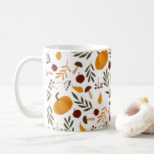 Pumpkins, Pomegranates, and Pears Coffee Mug