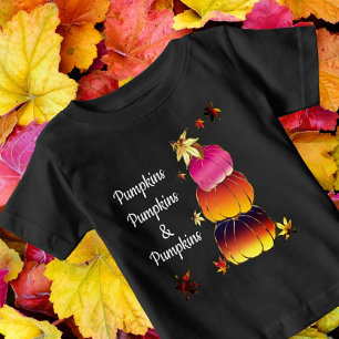 Pumpkins, Pumpkins, & Pumpkins Baby T-Shirt