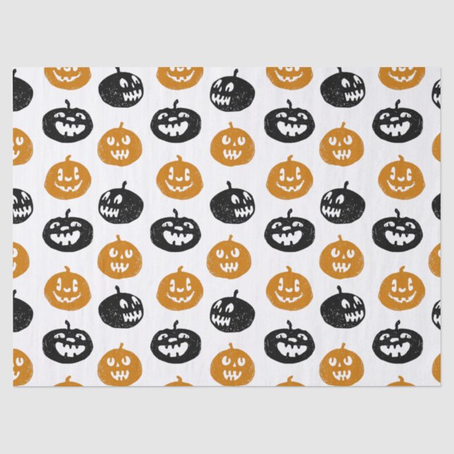 Pumpkins Tissue Paper (Front)