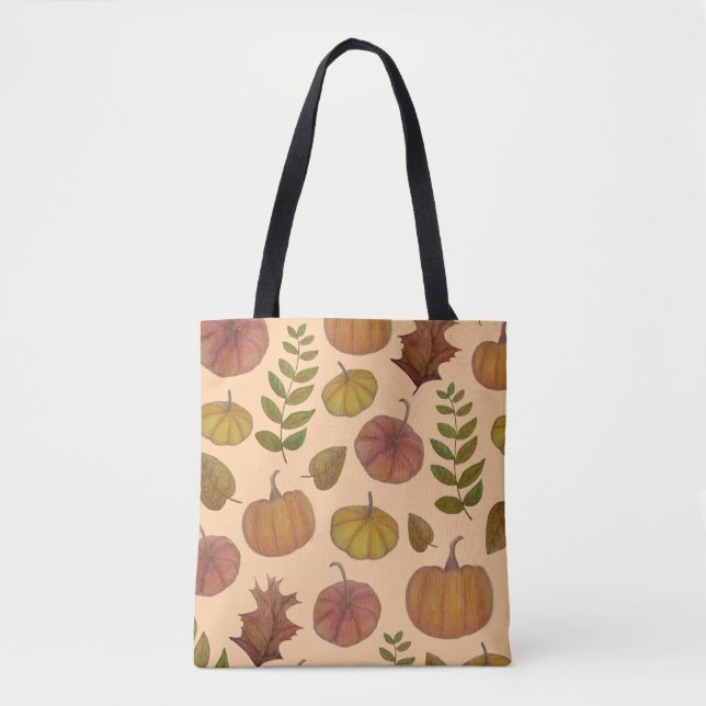 Pumpkins Tote Bag (Front)