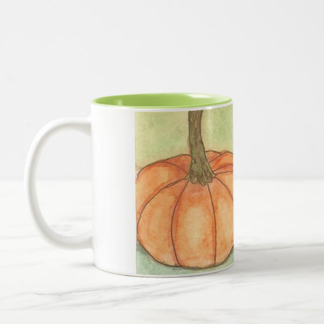 pumpkins Two-Tone coffee mug (Left)