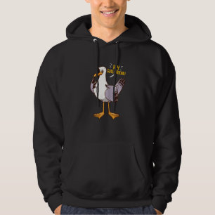 Pun For Women Hey Gull Friend Seagull Bird Best Gi Hoodie