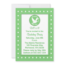 Pun Funny Kids Flying Bird Birthday Party