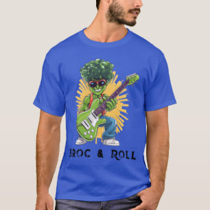 Pun Joke Vegan Rock Roll Music Fan friends T-Shirt