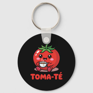 Pun Tomate Funny Maestra School Spanish Teacher St Key Ring