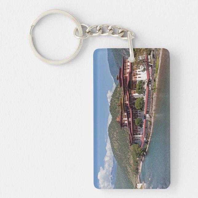 Punakha Dzong - Bhutan Key Ring (Front)