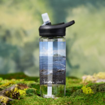 Punalu'u Beach Hawaii Tropical Water Bottle
