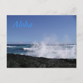 Punalu'u Beach Postcard